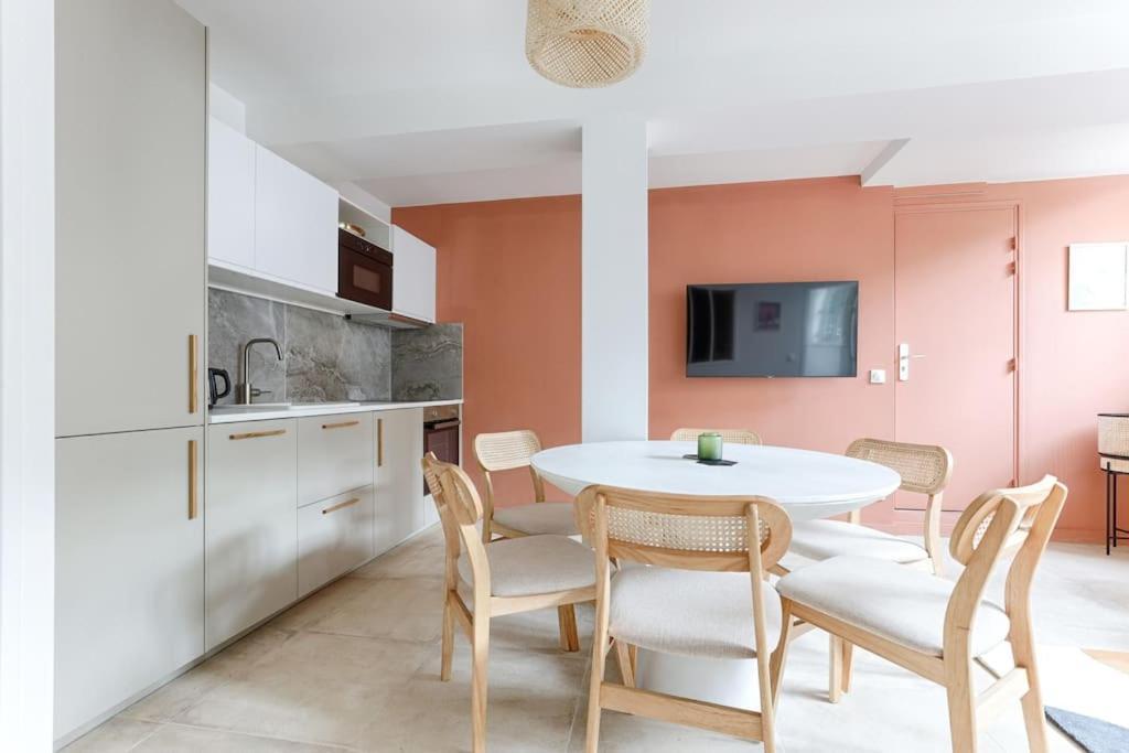 Ferienwohnung Mykeypers - Chic & Elegant Flat 2Br/6P- Republique Paris Exterior foto