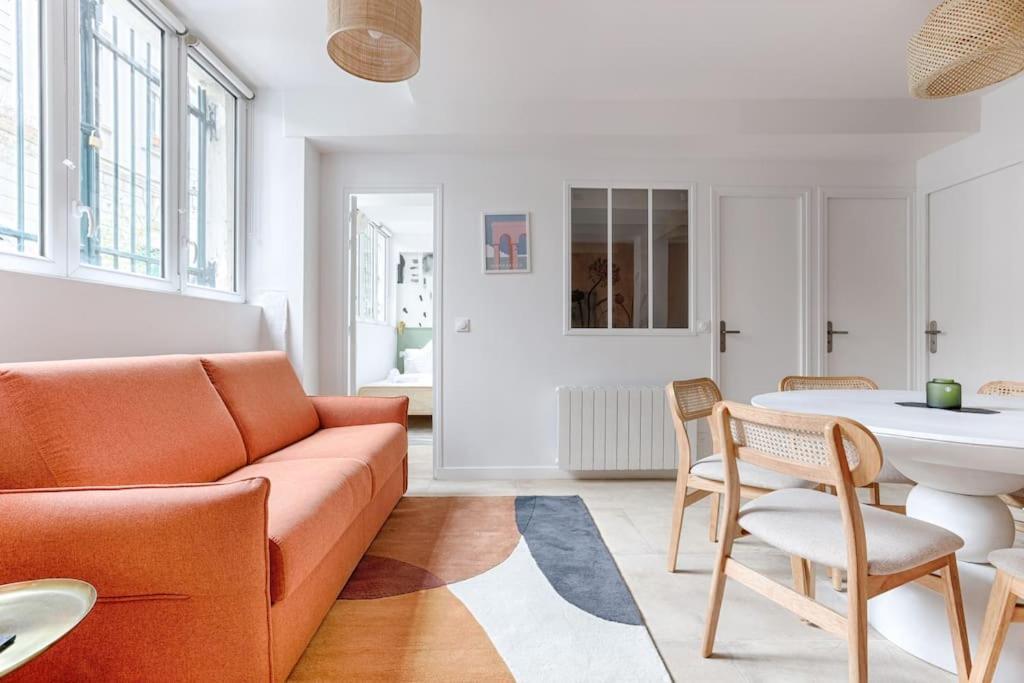 Ferienwohnung Mykeypers - Chic & Elegant Flat 2Br/6P- Republique Paris Exterior foto